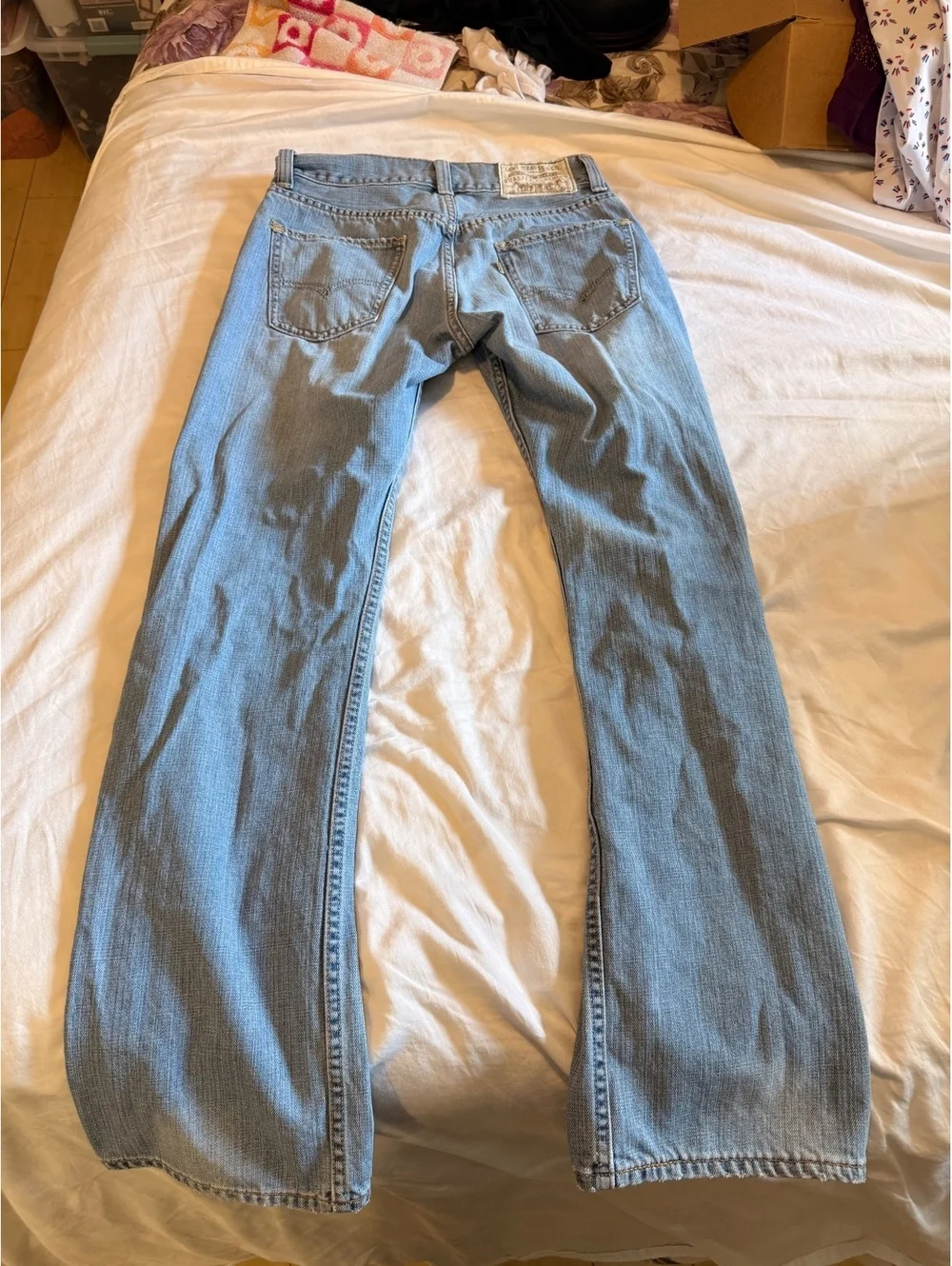 Levi’s vintage straight 539 denim jeans 100% organic cotton 30 x 32